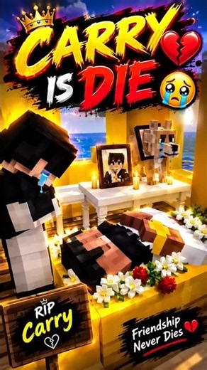 Carry is Die 🥹😭#minecraft