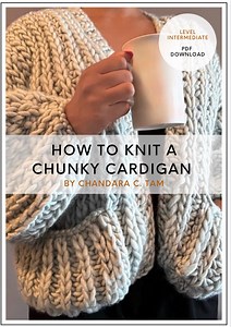 How to Knit a Chunky Cardigan - Etsy Canada