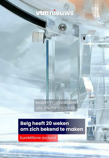Een Belgische deelnemer heeft de EuroMillions-jackpot van maar liefst 174 ,9 miljoen euro weggekaapt. #vtmnieuws #lotto