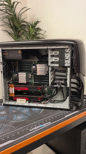 Doing something interesting with an old Alienware case! #AMD #Opteron #FYP #Alienware #Computer
