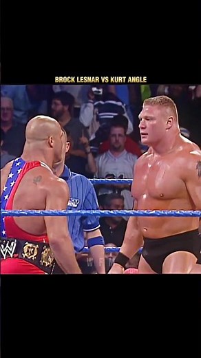Brock Lesnar vs. Kurt Angle 🔥🥶☠️| Brock Lesnar Mass Attitude Status 🥵| Brock Lesnar Edit‼️