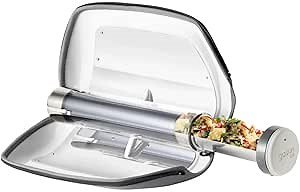 GOSUN Go Portable Camping Stove for 0.9 L Food | Effortless Outdoor Cooking with Fusion Solar Oven | Patented Solar Cooking Technology | Solar Oven Ideal for Hiking & Camping | Silver
