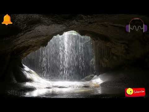Rainfall in the Cave | Natural Rain Sounds with Echo for Deep Sleep & Relaxation