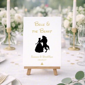 Disney Wedding Table Name Cards | Disney Characters | Movie Couples - Etsy UK