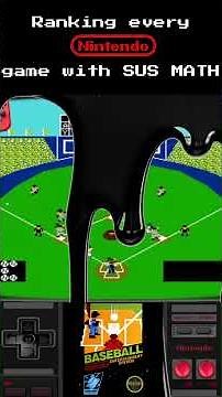 Ranking every NES game with Sus Math — Baseball