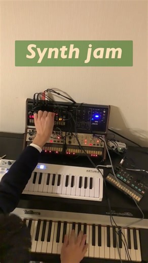 Synth Jam / Korg Volca #synth #Rhodes #dawless