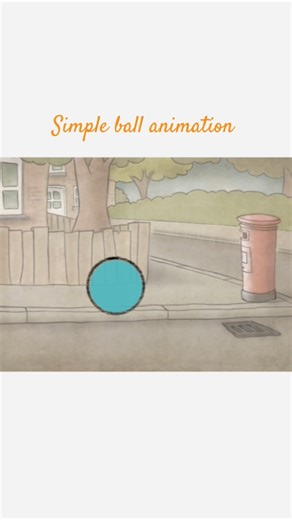 simple ball animation #animation #flipa clip