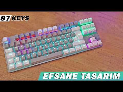 OYUNCU KLAVYESİ DEDİĞİN BÖYLE OLUR / Altec Lansing ALGK8404WG-Rampage Snug 14 Mekanik Klavye