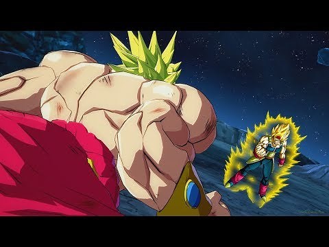 Dragon Ball FighterZ DLC All Broly and Bardock Dramatic Finish Scenes and Combos Guide with Inputs