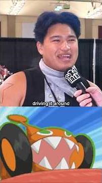 Riding On Mow Rotom! 😅 #pokemon #anime #funny