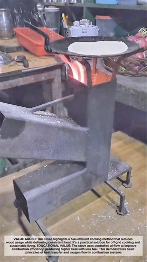 Efficient Wood Stove Design for Fast and Even Cooking #9work