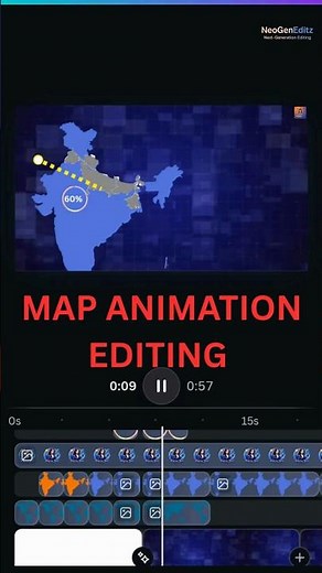 Map Animation Editing in Canva | Live Timeline Effect Tutorial