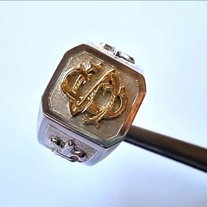 How to make 22k gold ring design _ Unique ruby ring design _ made this design | The hallmark