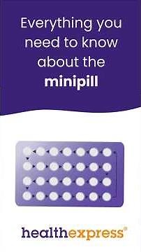 Everything you need to know about the minipill