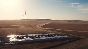 A battery to store renewable energy