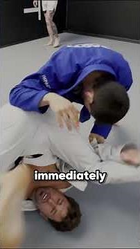 White Belt Taps BJJ Black Belt?! 🤯 #njj #jiujitsu #martialarts