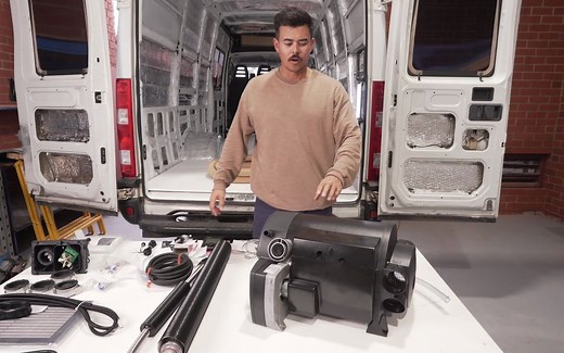 特鲁玛Truma Combi D6 房车柴暖热水一体机安装教程（第一部分）