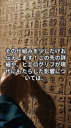 The Secret of Deciphering Hieroglyphs