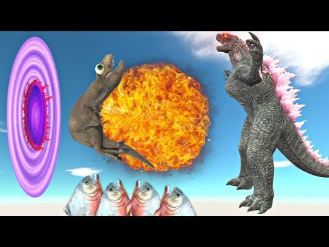 Evolved Godzilla Blows Away Kaiju Portal Over Deadly Piranhas – ARBS