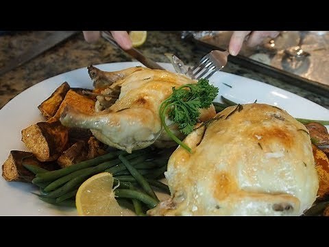 Instant Pot Cornish Game Hens with Lemon & Rosemary