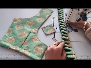 Beautiful Blouse Design Cutting and stitching । Back neck design। Blouse Designs ।