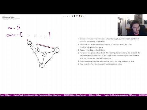 m-Coloring Problem - Algorithm Example