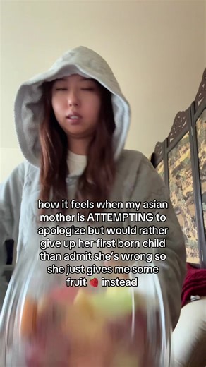 because fruit is an easier peace offering than an “i’m sorry” #asianmom #fruit #apologize