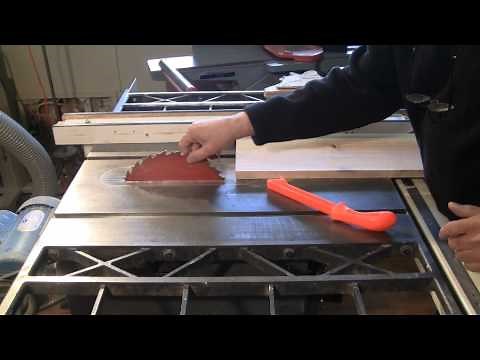 Woodworking - Up-To-Date Table Saw Safety and Proper Push Sticks