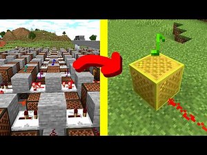 Putting Multiple Notes Inside One Note Block in Minecraft!