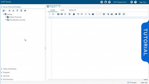 Getting Started with SAS Studio - SAS Video Portal