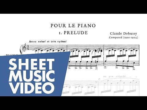 Debussy Pour le piano (FULL) Prélude, Sarabande, Toccata