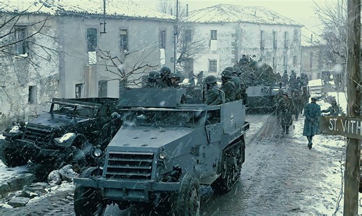 这才是真实的巴斯通战役，5个德军师围攻101空降师，巴顿帅军驰援