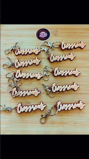 DIY #3dprinted Keychains | Tutorial ⬇️