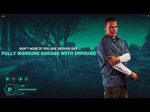 Installation of Fully Working Garage System with Interior and impound in Fivem !! Free