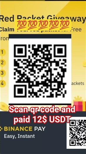 scan my qr code and paid 12$ USDT #account 💥💥💥💥💥💥💥💥