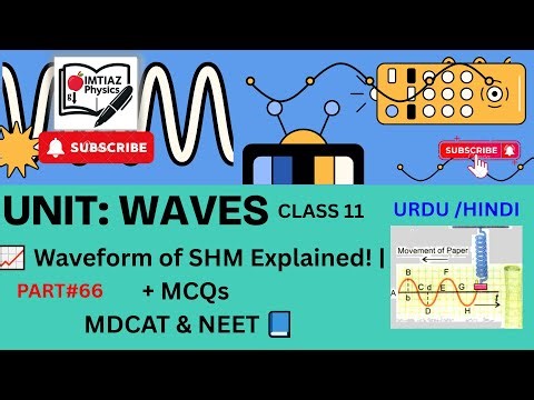 📈 Waveform of SHM Explained! | How SHM Graph is Produced | Physics for MDCAT & NEET 🔥