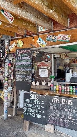 Tourist tip: skip the fancy tablecloths. The best meal in Key West is served from a shack with zero AC and 100% flavor. 😎🍤 #keywestfood #keywestvacation #keywestflorida #SeafoodNearMe | Key West Virtual Tours