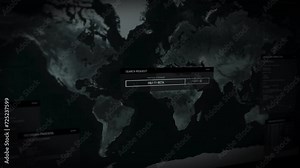 Loading a Computer User Interface. Searching for a Code Name Object. Analyzing the World Map for Military Threats. A Huge Security Breach Detected in Tianjin, China. Initializing Alpha Protocol.