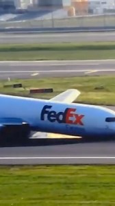 105K views · 305 reactions | A Boeing 763 cargo plane was forced to make a 'belly landing' at Istanbul Airport after its front landing gear malfunctioned. | New York Post | Facebook