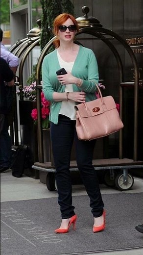 CHRISTINA HENDRICKS Fashion Outfit