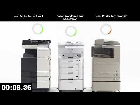 Inkjet vs Laser Printer Speed Test