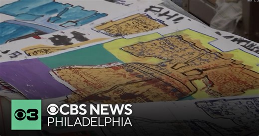 Artists turning collection of Philadelphia-themed prints into mural for America 250