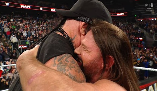 WWE Reveals Backstage Footage of The Undertaker & AJ Styles