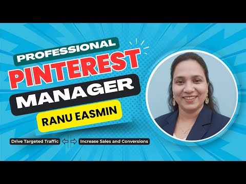 Pinterest Manager Ranu Easmin
