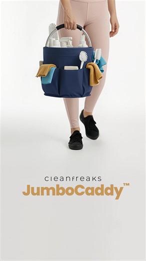 The jumbo cleaning caddy everyone's talking about | Cleanfreaks