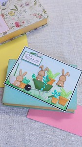 Happy #WorldBookDay ! 📚🍎 To celebrate we created this super cute Peter Rabbit inspired card...a classic children's storybook fav! 🐰 What is your favourite book? Let us know in the comments! 👇 | Crafter's Companion