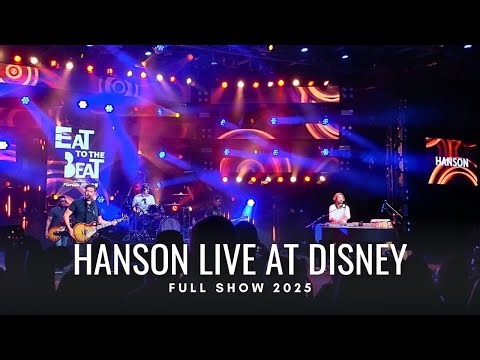 Hanson live at EPCOT | 2025 Eat to the Beat 4K Concert