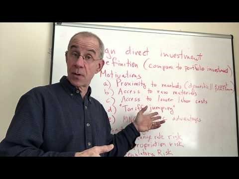 Foreign Direct Investment (Introduction)