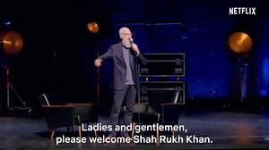 One's an entertainment king, beloved by billions. The other is Dave. A night of candid conversation and Bollywood magic with Shah Rukh Khan is coming to Netflix October 25. | David Letterman
