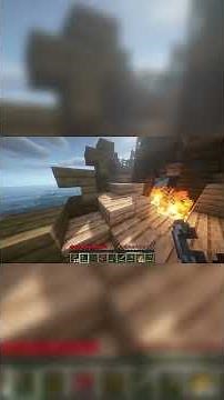 I Survived the DEADLIEST Alien Invasion Mod in Minecraft #shorts#minecraftshorts